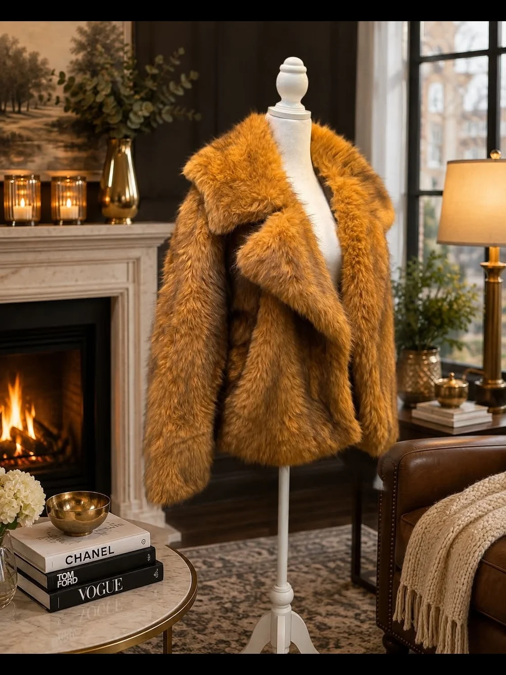 Worthington Amber Faux Fur Teddy Jacket